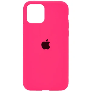 Чехол Silicone Case Full Protective Barbie Pink для Apple iPhone 11 Pro