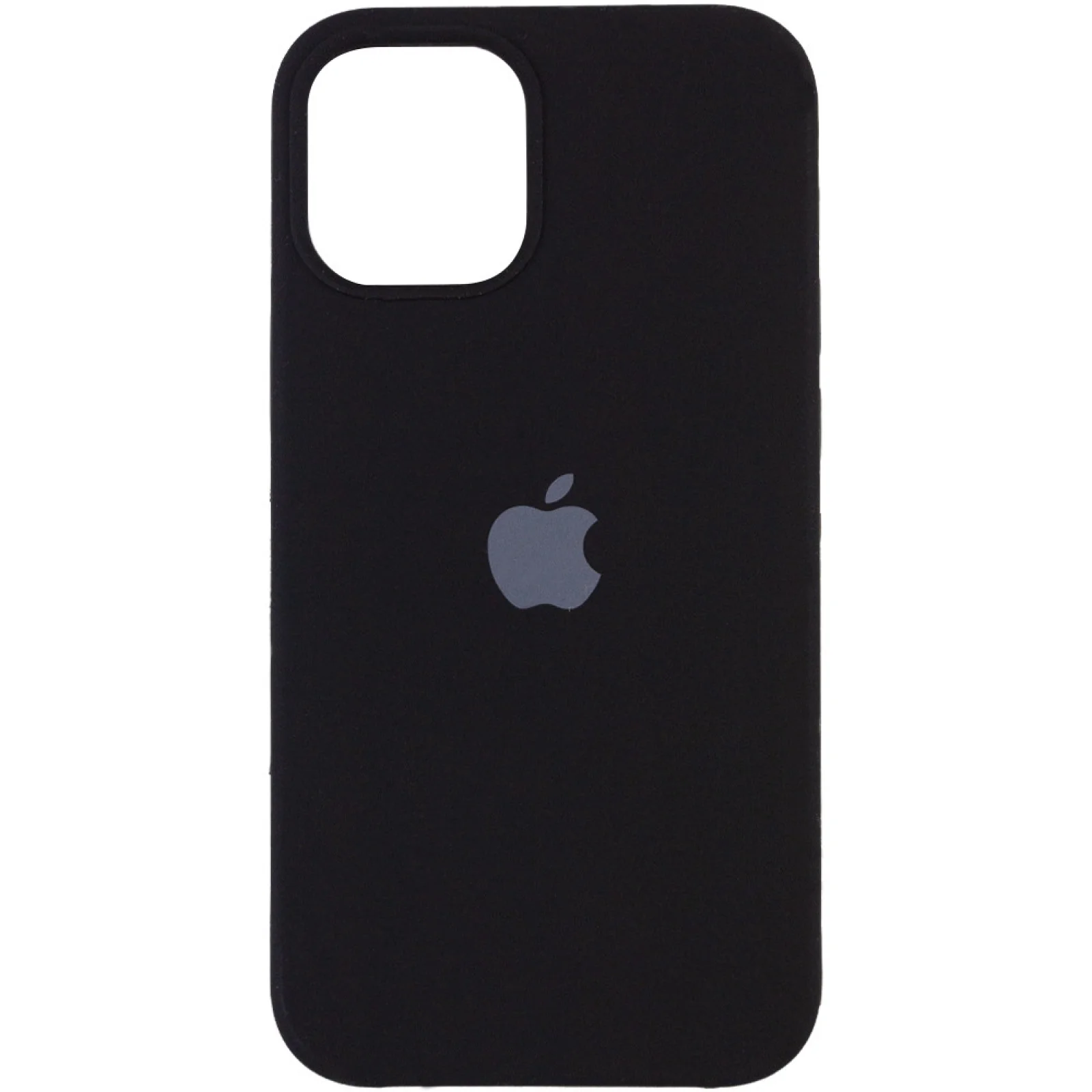 Чехол Silicone Case Full Protective Black для Apple iPhone 12, iPhone 12 Pro