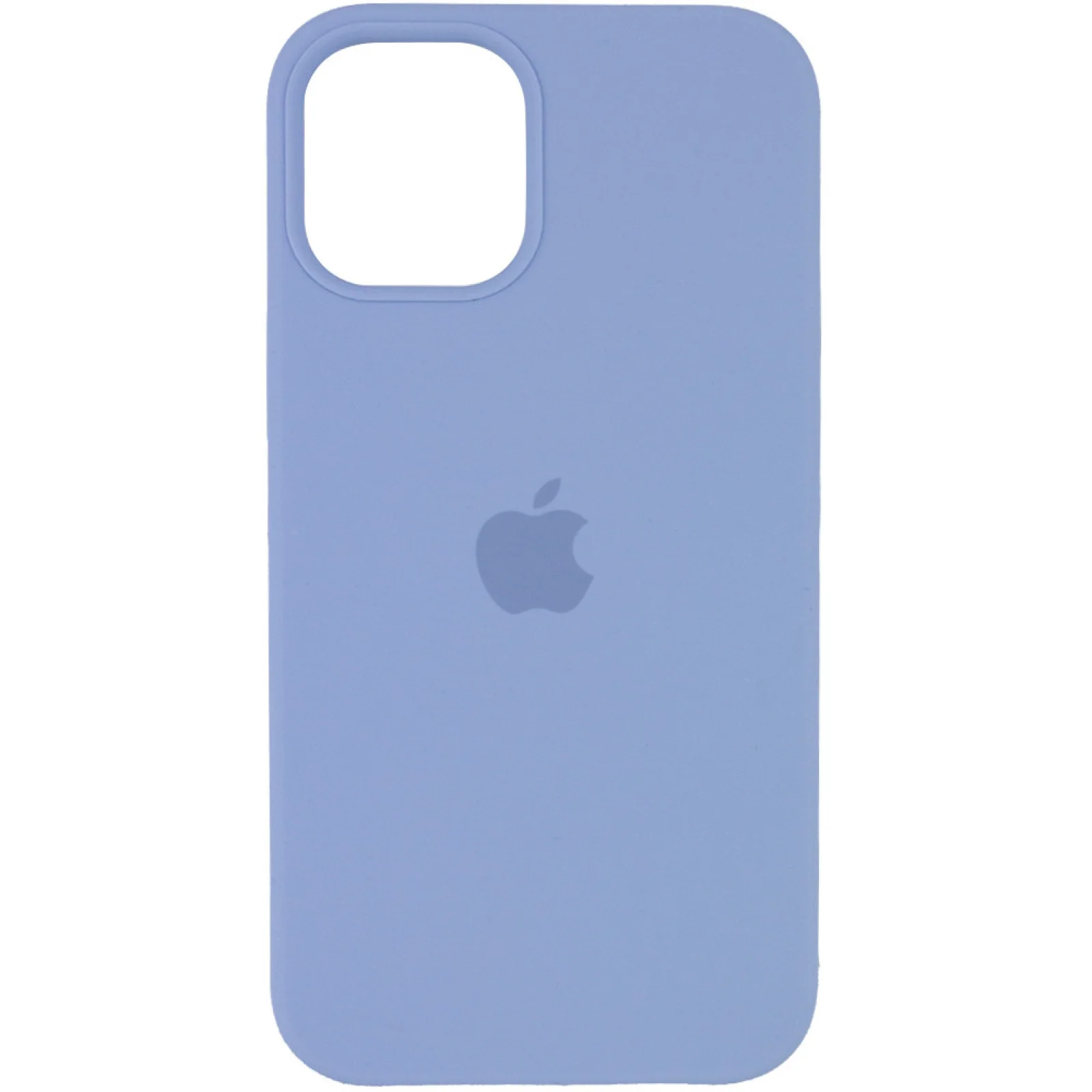 Чехол Silicone Case Full Protective Lilac Blue для Apple iPhone 12, iPhone 12 Pro