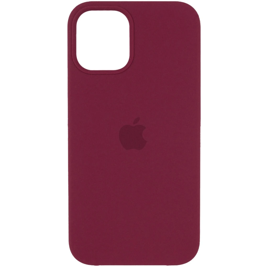 Чохол Silicone Case Full Protective Plum для Apple iPhone 12, iPhone 12 Pro
