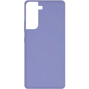 Цвет: Фиолетовый - Чехол Silicone Cover Full Dasheen для Samsung Galaxy S21 Plus SM-G996
