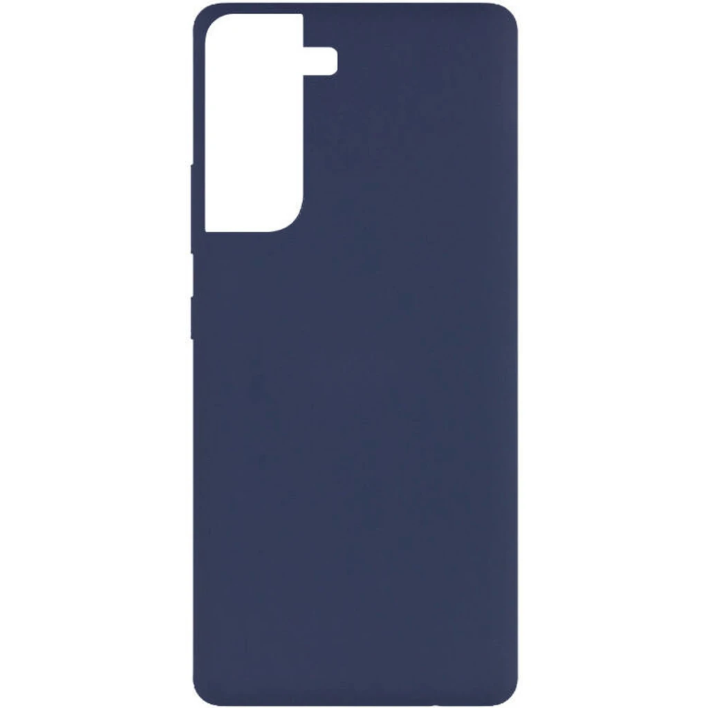 Чохол Silicone Cover Full Midnight Blue для Samsung Galaxy S21 SM-G991