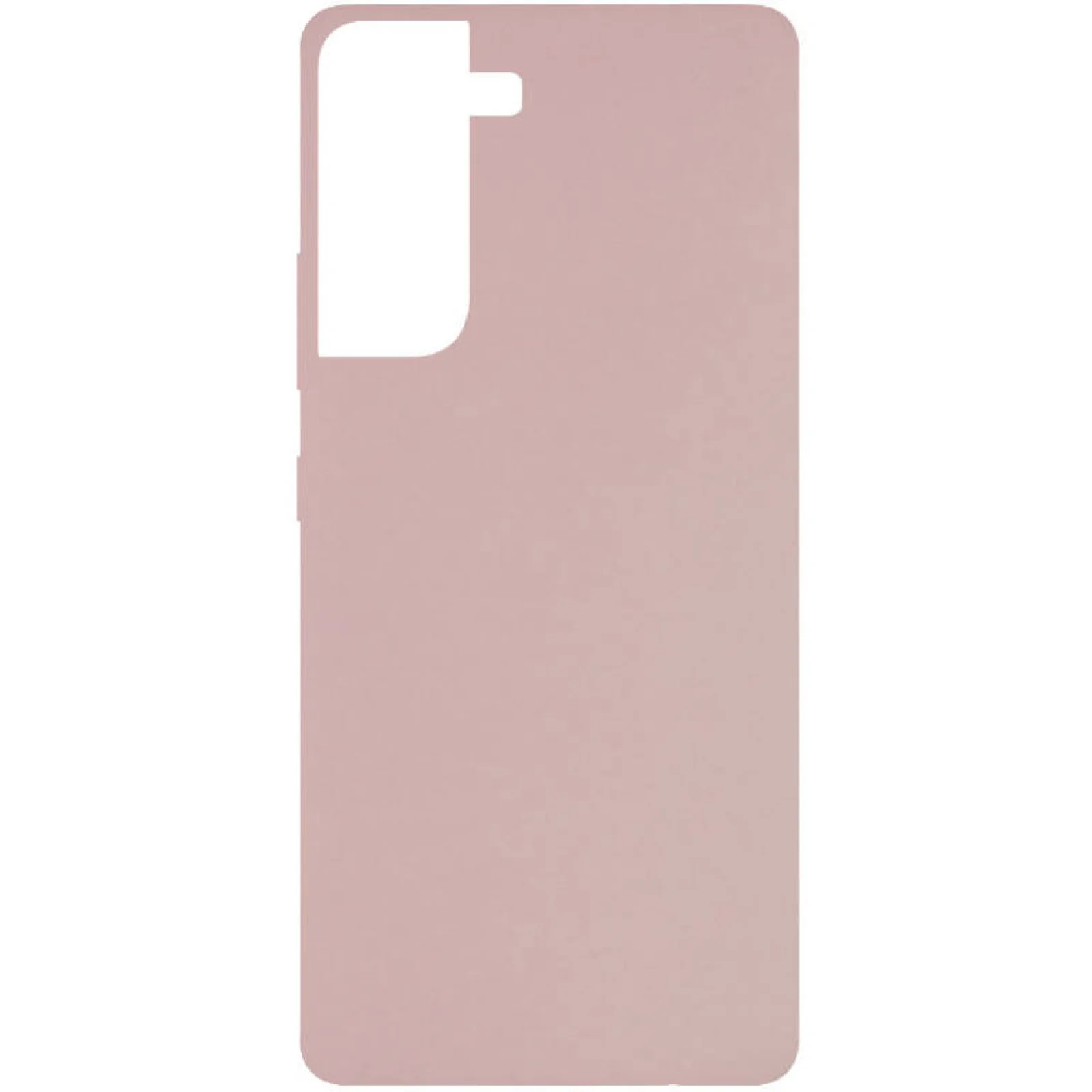 Чехол Silicone Cover Full Pink Sand для Samsung Galaxy S21 Plus SM-G996