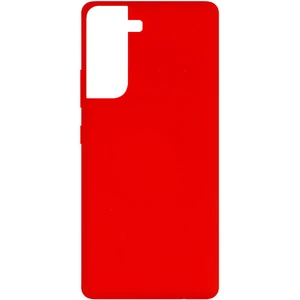Чехол Silicone Cover Full Red для Samsung Galaxy S21 Plus SM-G996