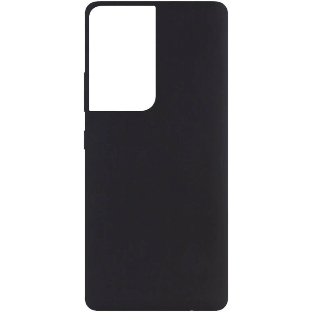 Чехол Silicone Cover Full Black для Samsung Galaxy S21 Ultra SM-G998
