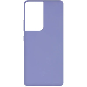 Цвет: Фиолетовый - Чехол Silicone Cover Full Dasheen для Samsung Galaxy S21 Ultra SM-G998