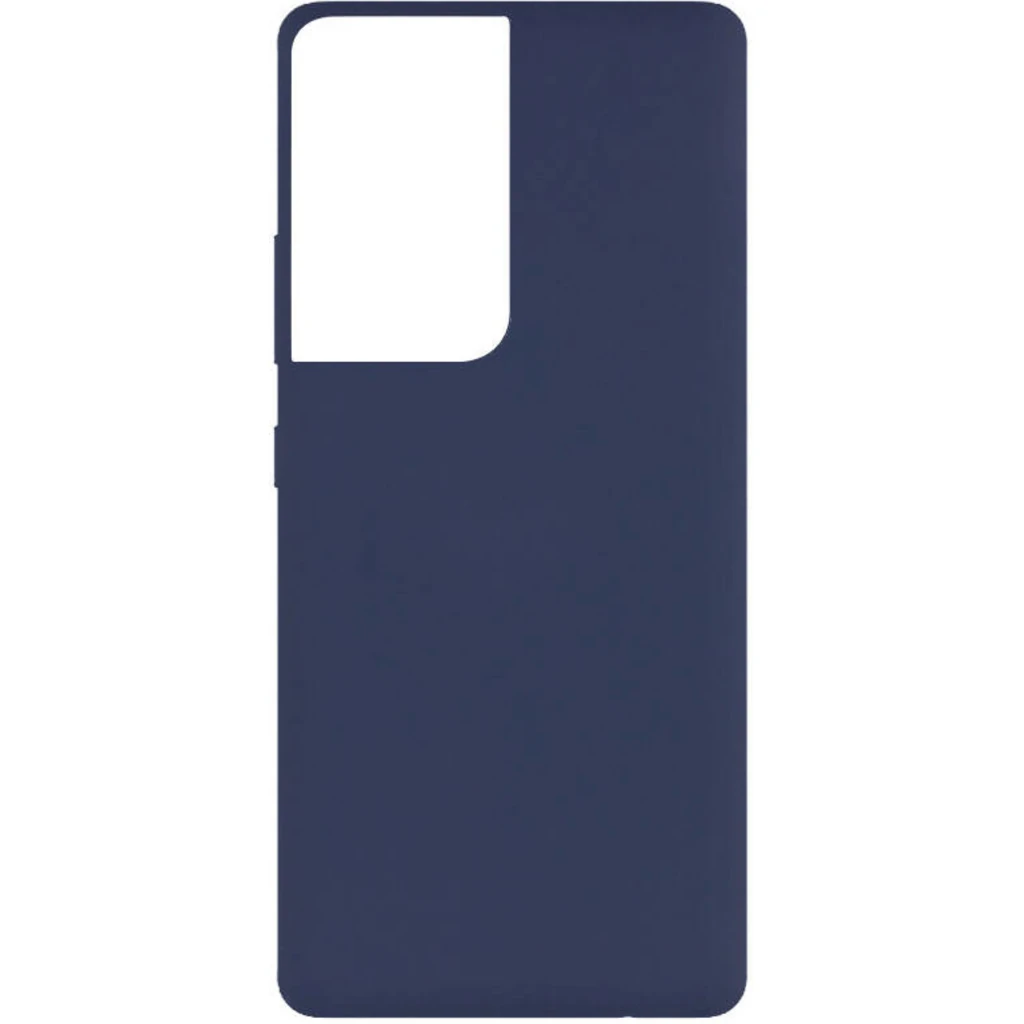 Чехол Silicone Cover Full Midnight Blue для Samsung Galaxy S21 Ultra SM-G998
