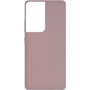 Цвет: Розовый - Чехол Silicone Cover Full Pink Sand для Samsung Galaxy S21 Ultra SM-G998