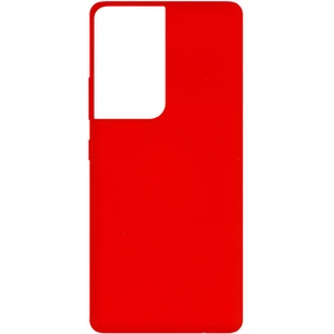 Чехол Silicone Cover Full Red для Samsung Galaxy S21 Ultra SM-G998
