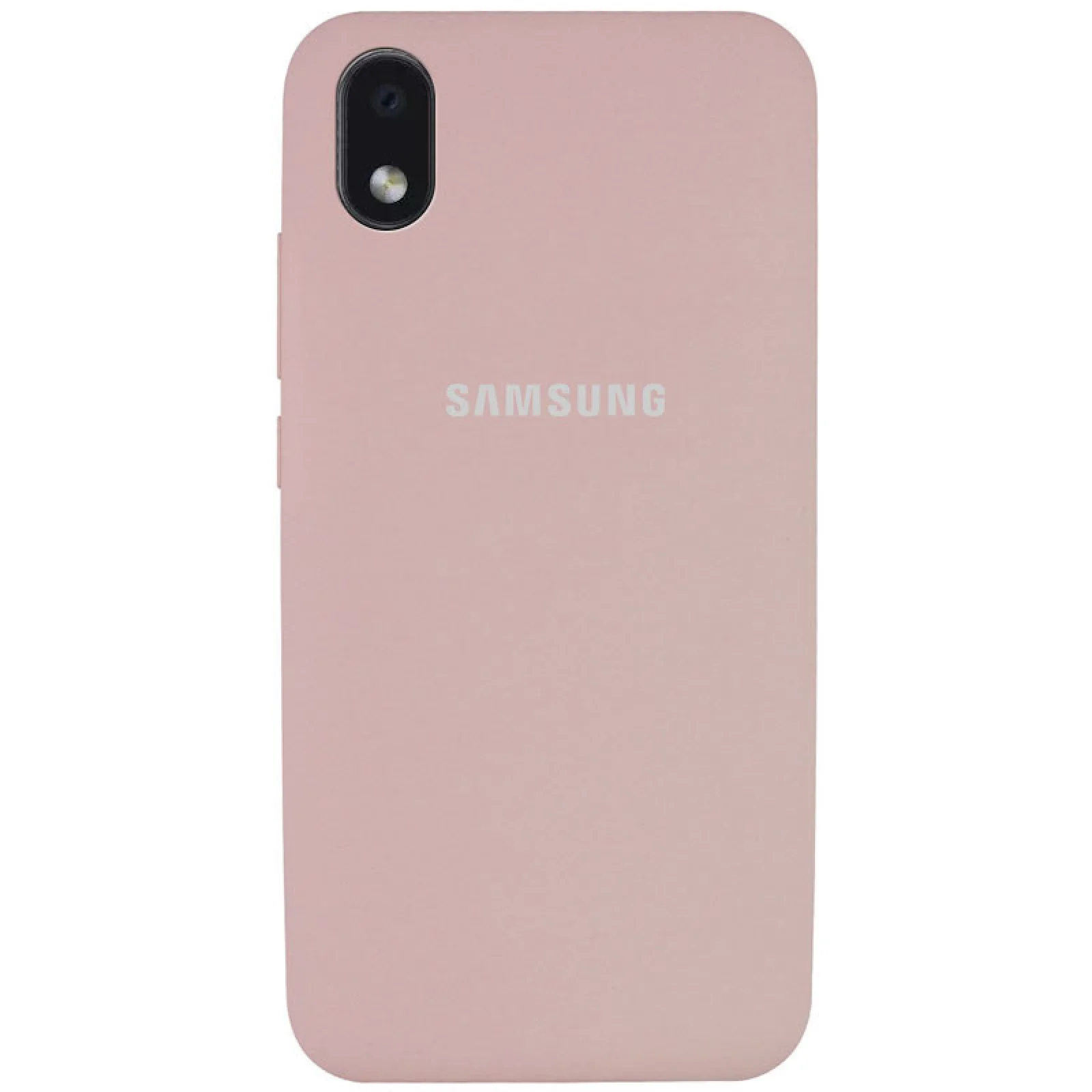 Чехол Silicone Case Full Protective Pink Sand для Samsung Galaxy A01 Core SM-A013