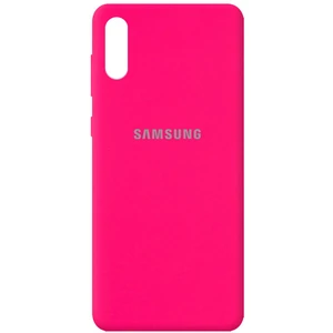 Чохол Silicone Case Full Protective Barbie Pink для Samsung Galaxy A02 SM-A022