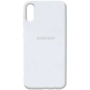 Цвет: Белый - Чехол Silicone Case Full Protective White для Samsung Galaxy A02 SM-A022