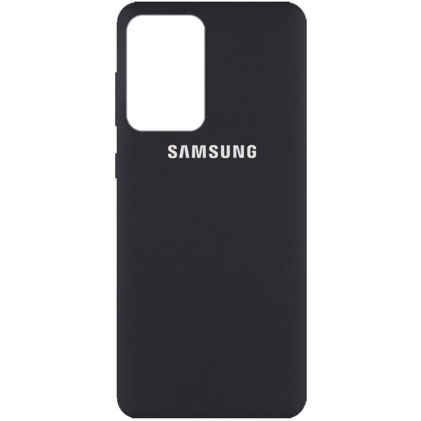 Чохол Silicone Case Full Protective Black для Samsung Galaxy A72 SM-A725