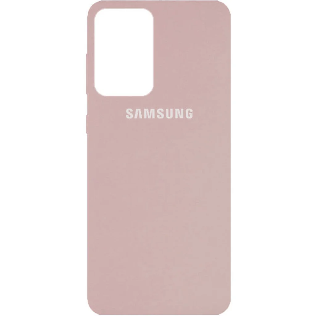 Чехол Silicone Case Full Protective Pink Sand для Samsung Galaxy A72 SM-A725
