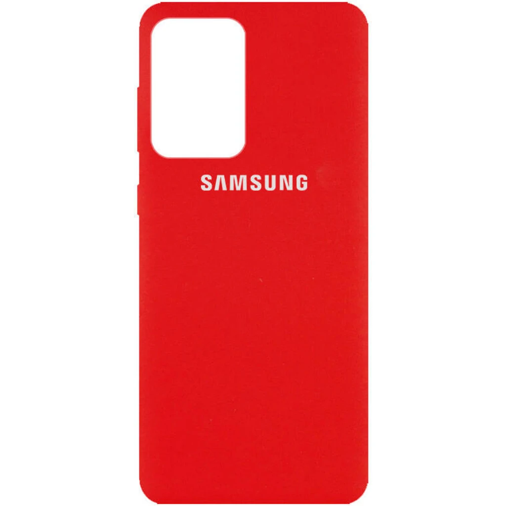 Чохол Silicone Case Full Protective Red для Samsung Galaxy A72 SM-A725