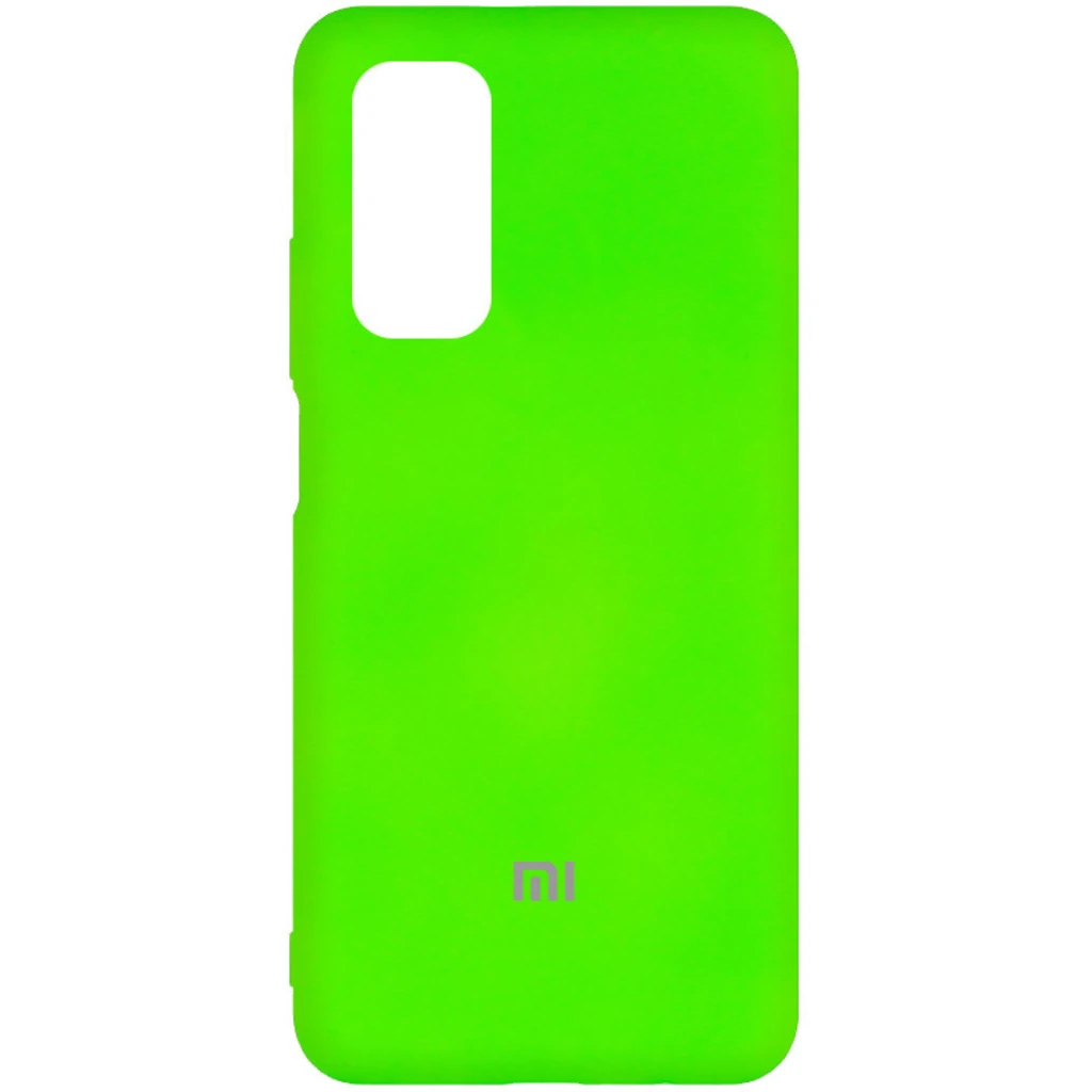 Чохол Silicone Case Full Protective Neon Green для Xiaomi Mi 10T, Xiaomi Mi 10T Pro