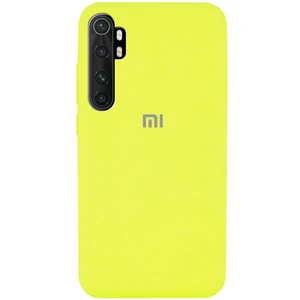 Цвет: Желтый - Чехол Silicone Case Full Protective Flash для Xiaomi Mi Note 10 Lite