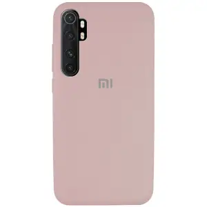 Колір: Рожевий - Чохол Silicone Case Full Protective Pink Sand для Xiaomi Mi Note 10 Lite