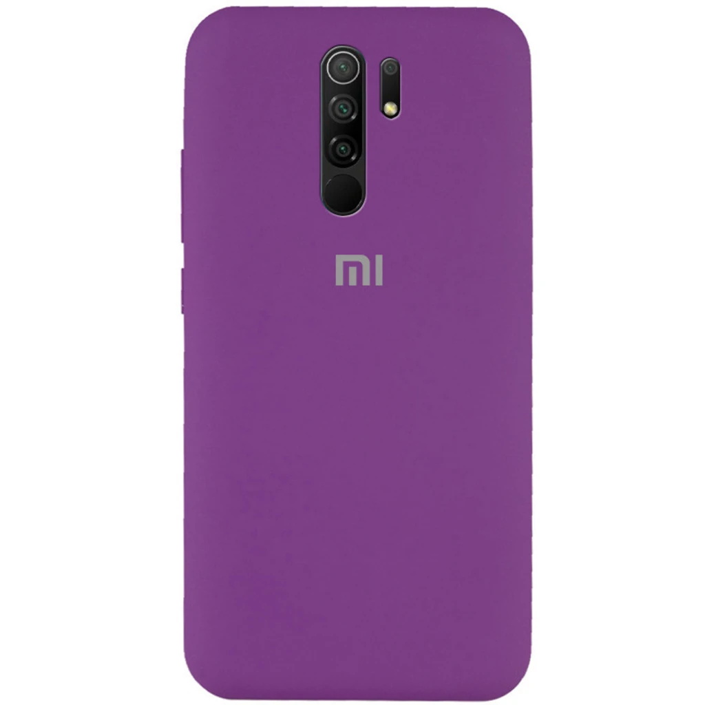 Чехол Silicone Case Full Protective Grape для Xiaomi Redmi 9