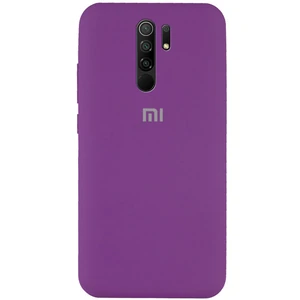 Цвет: Фиолетовый - Чехол Silicone Case Full Protective Grape для Xiaomi Redmi 9