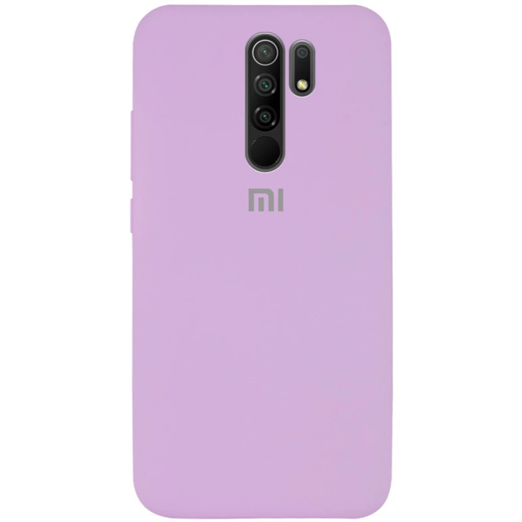 Чохол Silicone Case Full Protective Lilac для Xiaomi Redmi 9