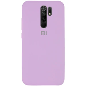 Цвет: Лиловый - Чехол Silicone Case Full Protective Lilac для Xiaomi Redmi 9