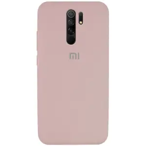 Колір: Рожевий - Чохол Silicone Case Full Protective Pink Sand для Xiaomi Redmi 9
