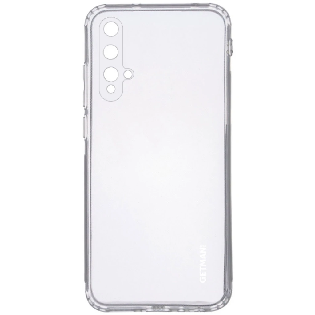 Чехол Getman Clear 1,0 mm для Huawei Nova 5T, Honor 20