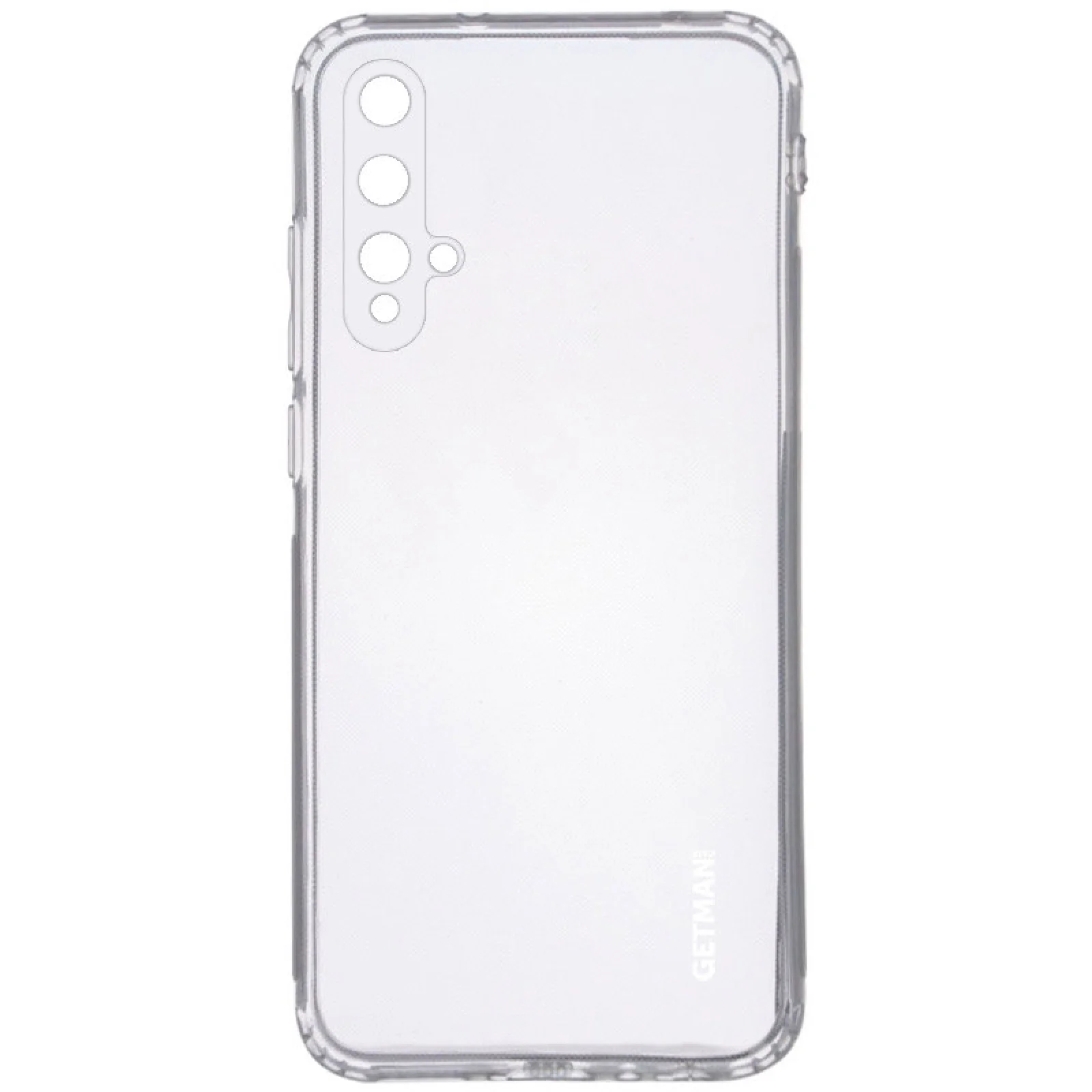 Чехол Getman Clear 1,0 mm для Huawei Nova 5T, Honor 20