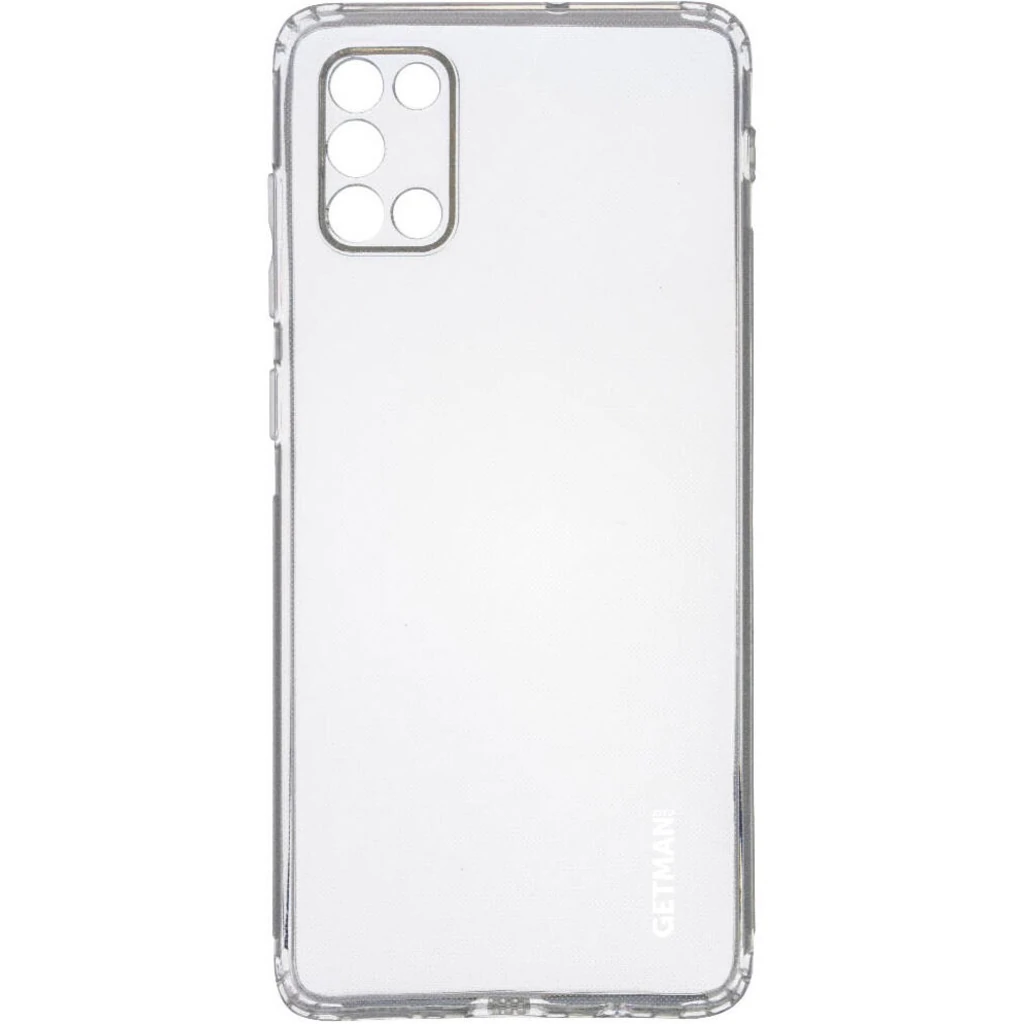 Чохол Getman Clear 1,0 mm для Samsung Galaxy A31 SM-A315
