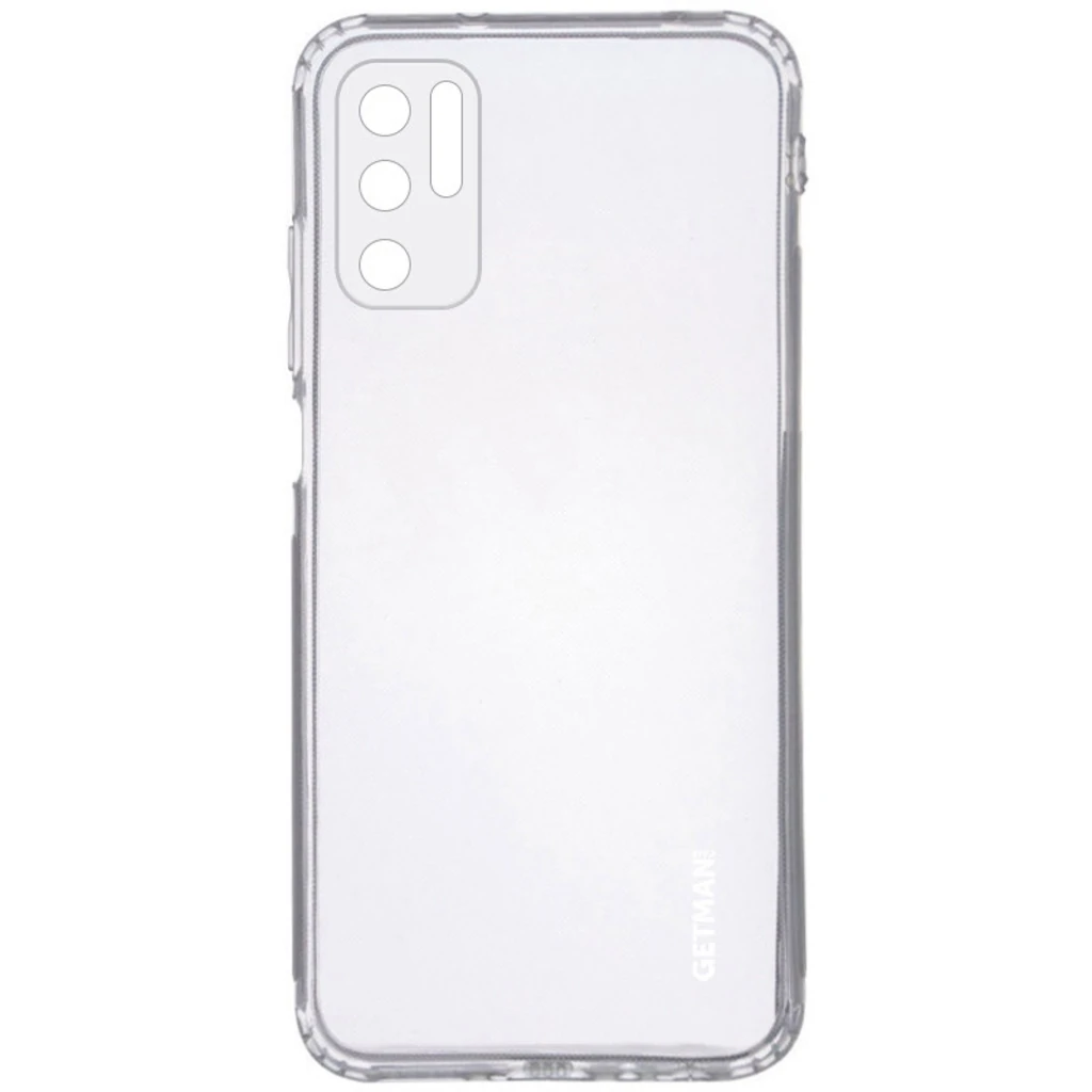 Чехол Getman Clear 1,0 mm для Xiaomi Redmi Note 10 5G, Poco M3 Pro