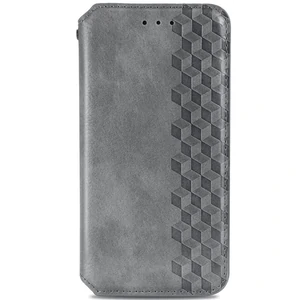 Цвет: Серый - Чехол Getman Cubic PU Case Grey для Samsung Galaxy M31s SM-M317