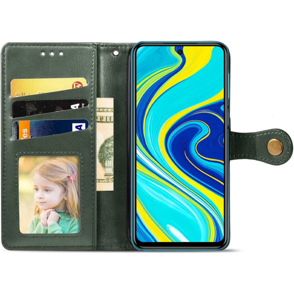 Чехол Getman Gallant PU Case Red для Xiaomi Redmi Note 9s, Redmi Note 9 Pro, Redmi Note 9 Pro Max