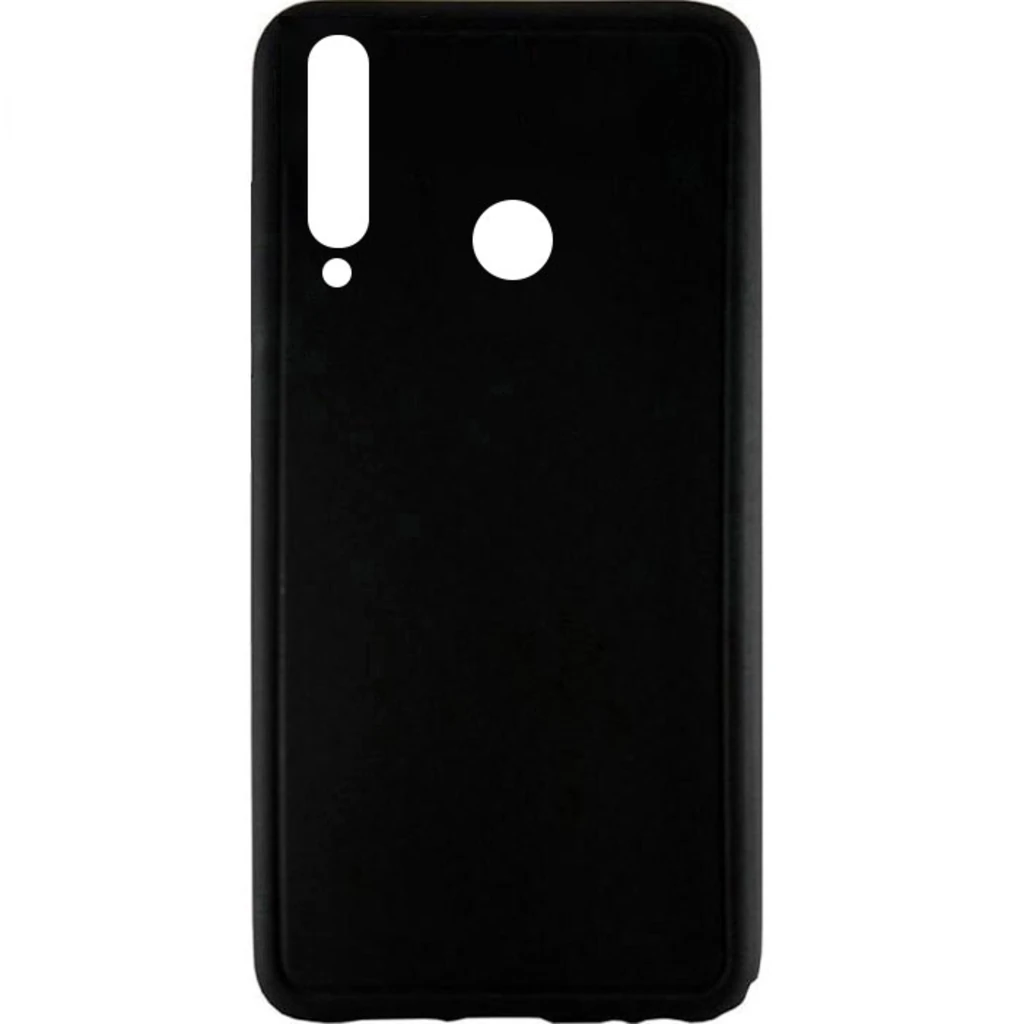 Накладка Graphite Silicone Case Black для Huawei P40 Lite E