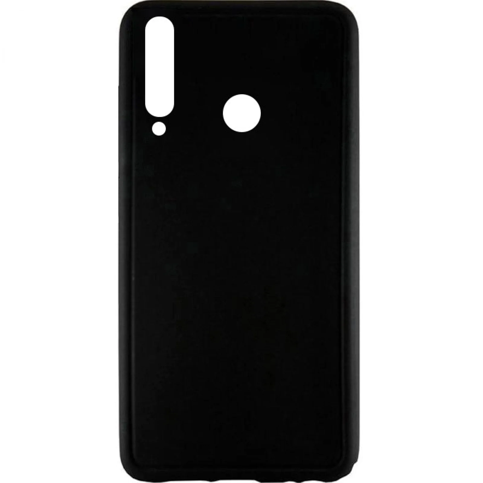 Накладка Graphite Silicone Case Black для Huawei P40 Lite E