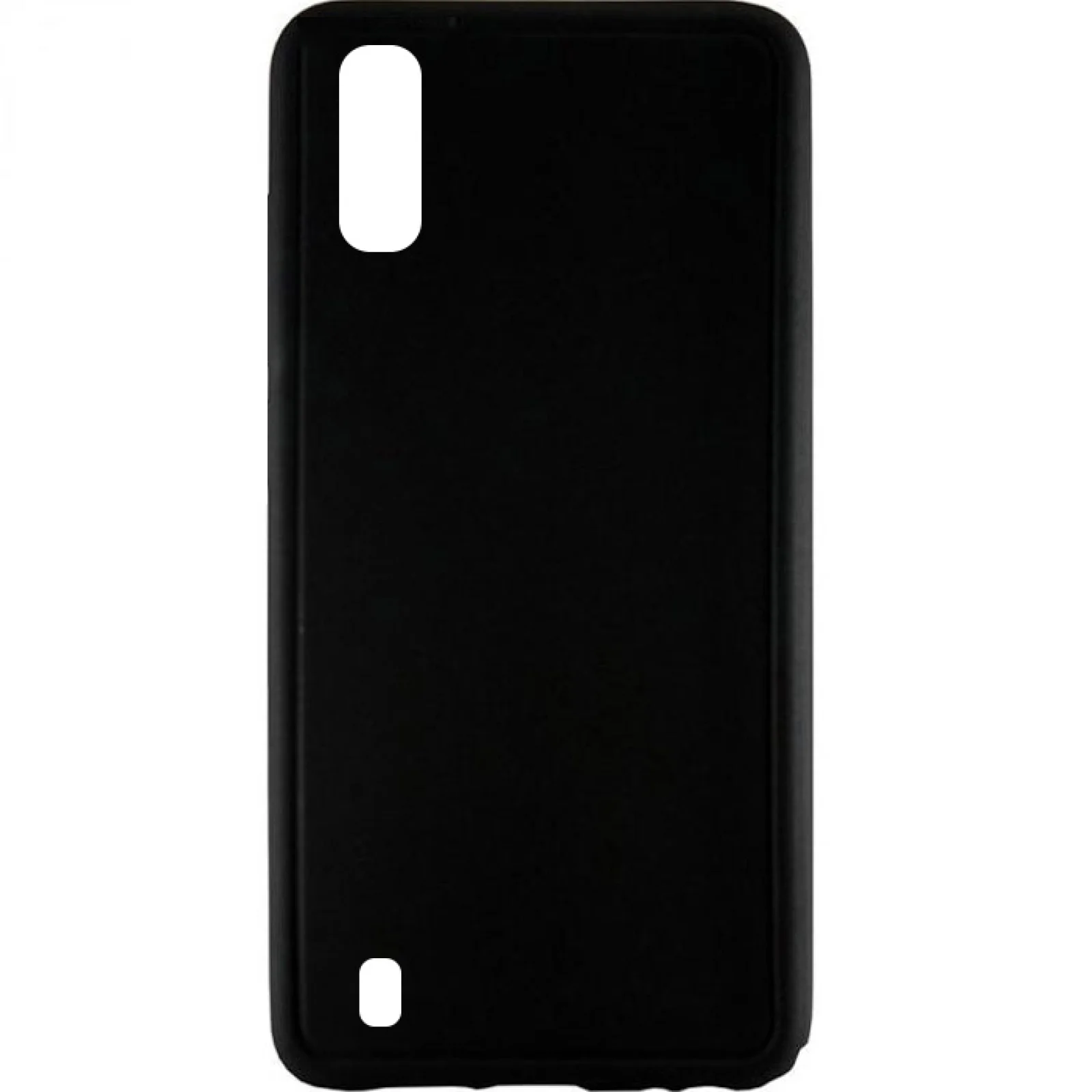 Накладка Graphite Silicone Case Black для Samsung Galaxy A01 (SM-A015)