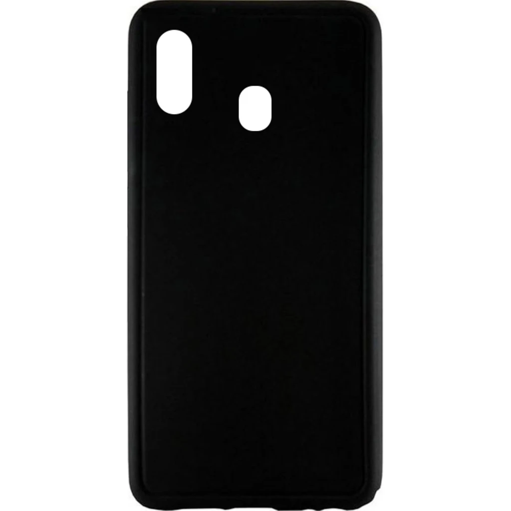 Накладка Graphite Silicone Case Black для Samsung Galaxy A20 (SM-A205)