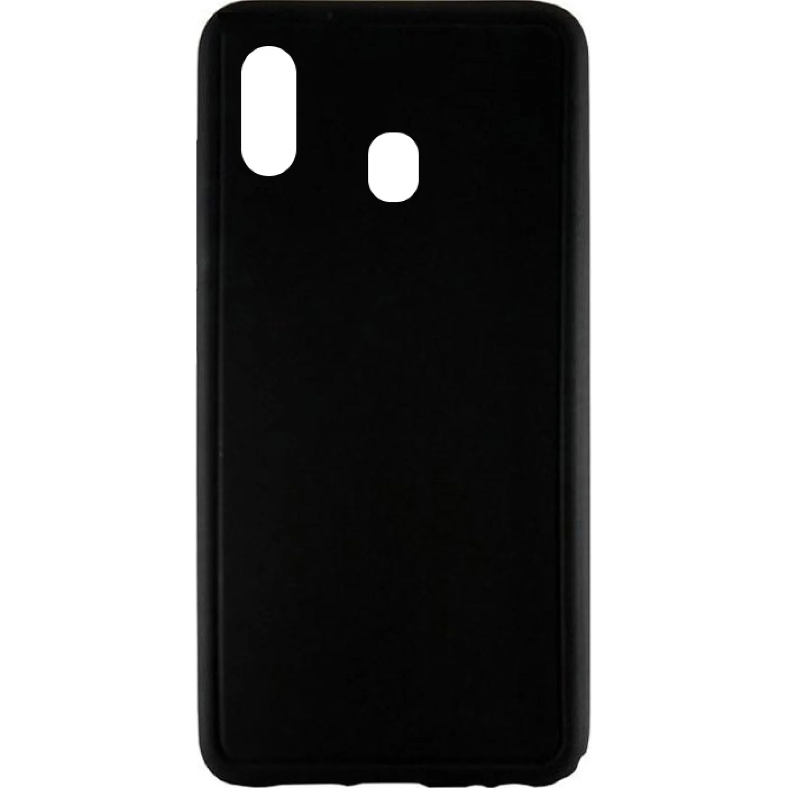 Накладка Graphite Silicone Case Black для Samsung Galaxy A20 (SM-A205)