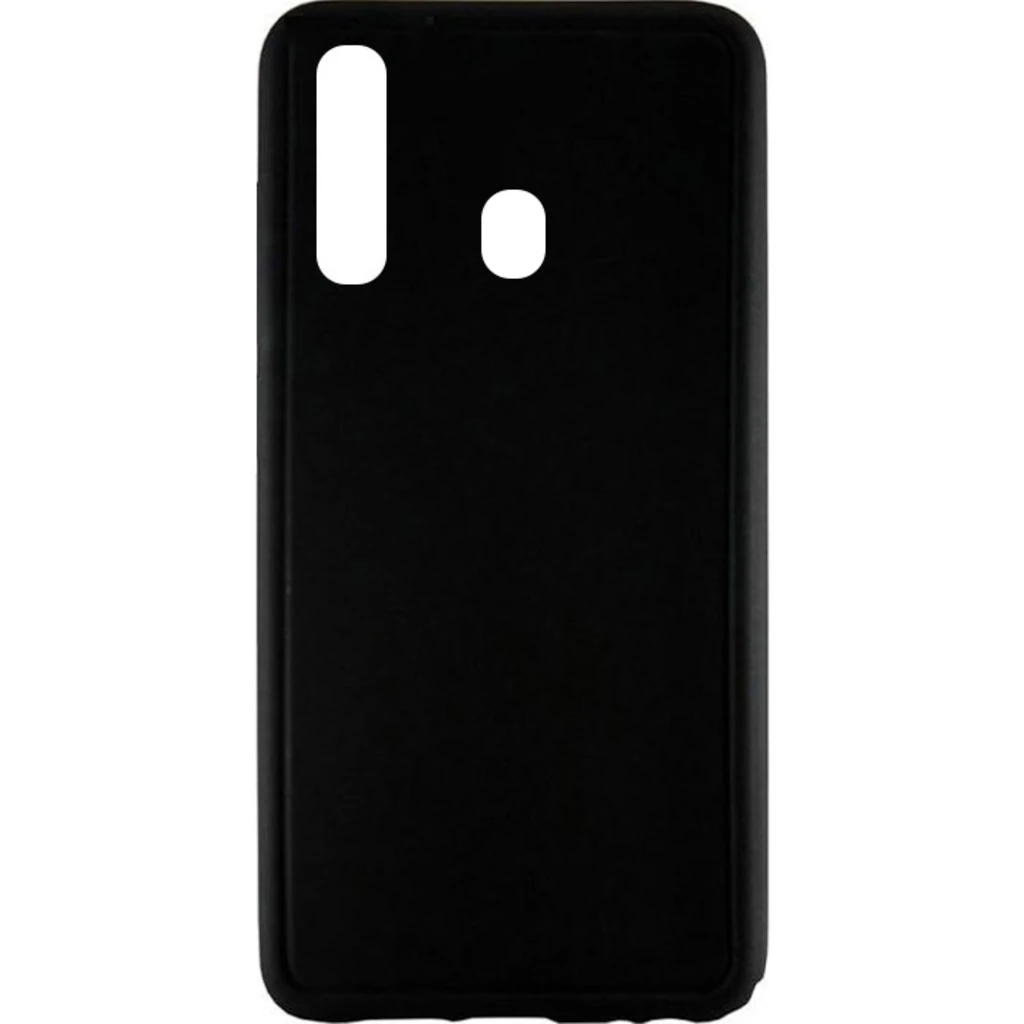 Накладка Graphite Silicone Case Black для Samsung Galaxy A60 (SM-A606)