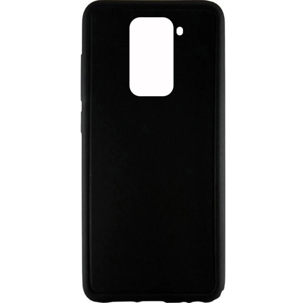 Накладка Graphite Silicone Case Black для Xiaomi Redmi Note 9