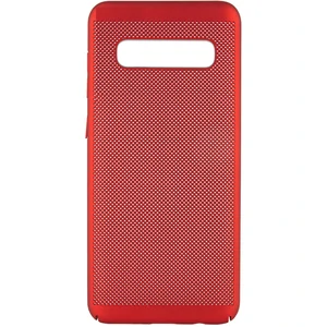 Чохол Grid Case Red для Samsung Galaxy S10 Plus SM-G975