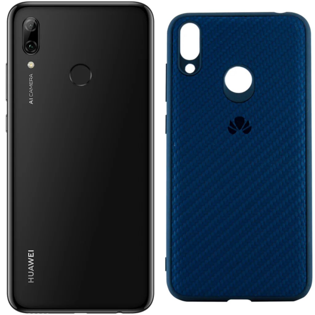 Чехол Huawei P Smart 2019 Silicone Plexus Case Blue