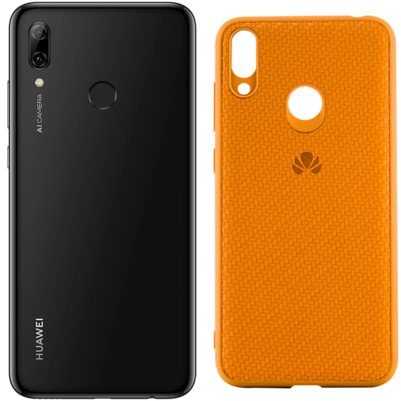 Чехол Huawei P Smart 2019 Silicone Plexus Case Orange