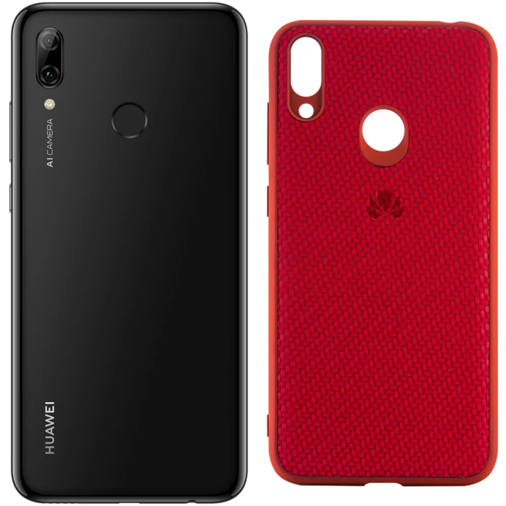 Чехол Huawei P Smart 2019 Silicone Plexus Case Red