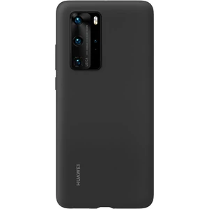 Цвет: Черный - Чехол Silicon Case Black для Huawei P40 Pro