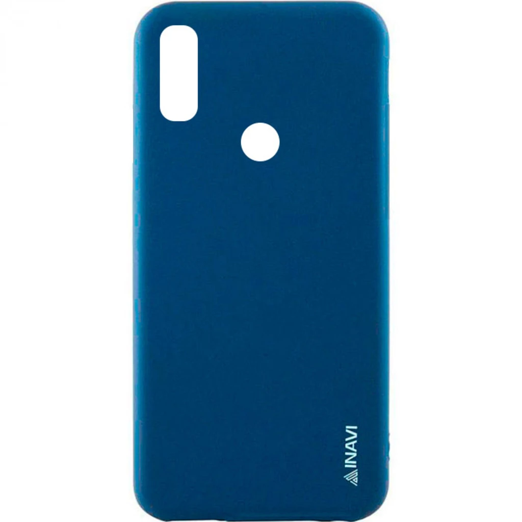 Чехол Xiaomi Redmi 7 Inavi Simple Color Silicone Case Dark Blue