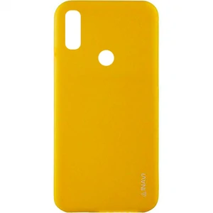 Чехол Xiaomi Redmi 7 Inavi Simple Color Silicone Case Yellow