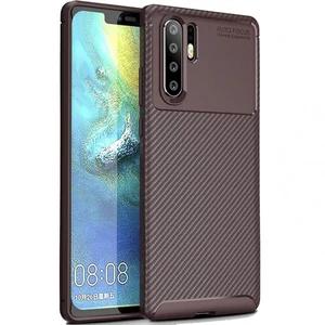 Цвет: Коричневый - Чехол Ipaky TPU Kaisy Series Brown для Huawei P30 Pro