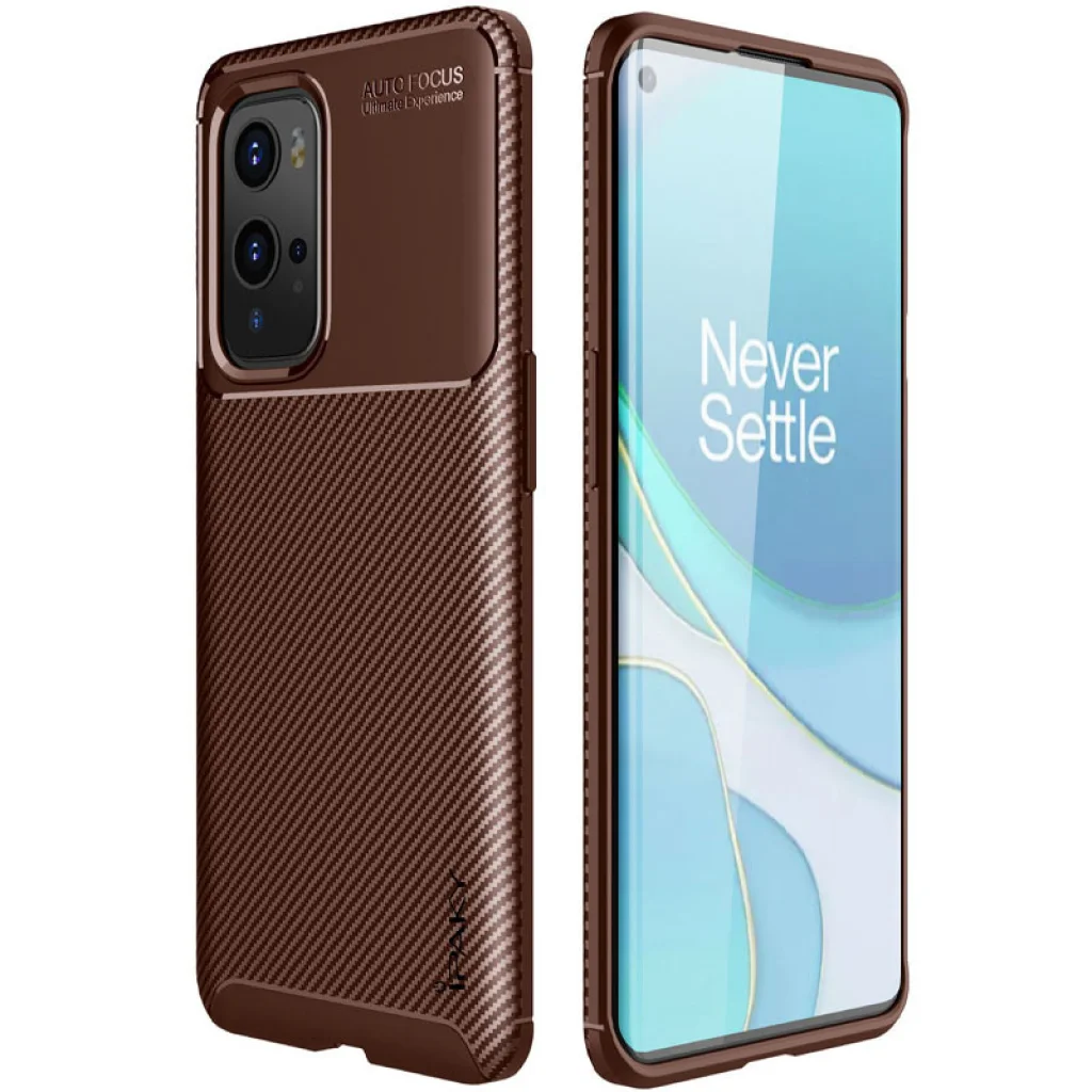 Чехол Ipaky TPU Kaisy Series Brown для Oneplus 9 Pro