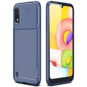 Цвет: Синий - Чехол Ipaky TPU Kaisy Series Blue для Samsung Galaxy A01 2020 (SM-A015)